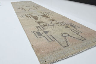 Vintage Turkish Runner Rug - Thumbnail