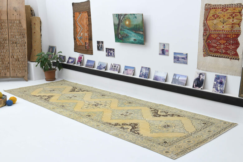 Turkish Vintage Runner Rug