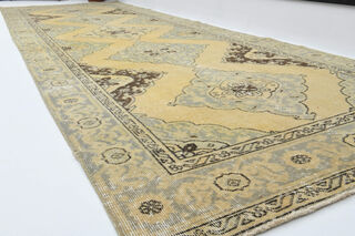 Turkish Vintage Runner Rug - Thumbnail