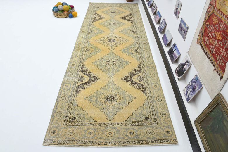 Turkish Vintage Runner Rug