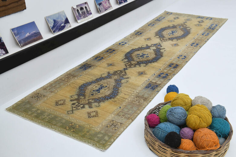 Traditional Turkish Vintage Runner 