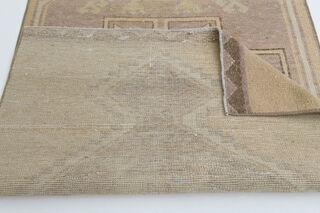 Neutral Turkish Runner Rug - Thumbnail