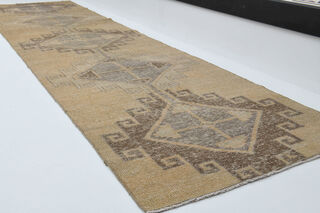 Vintage Turkish Runner Rug - Thumbnail