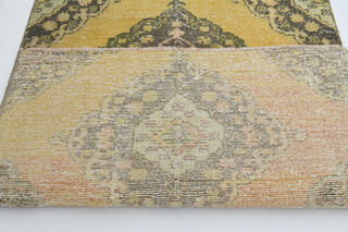 Vintage Turkish Runner Rug - Thumbnail