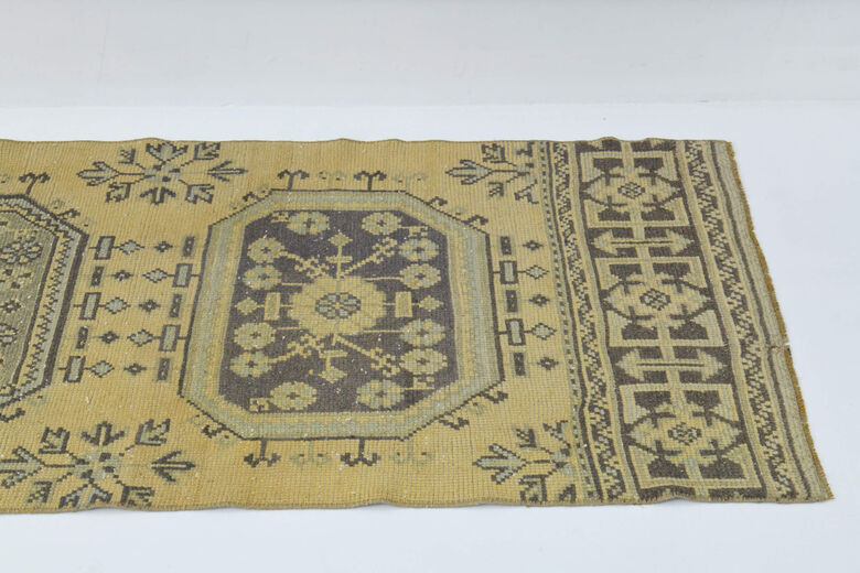 Floral Anatolian Runner Rug