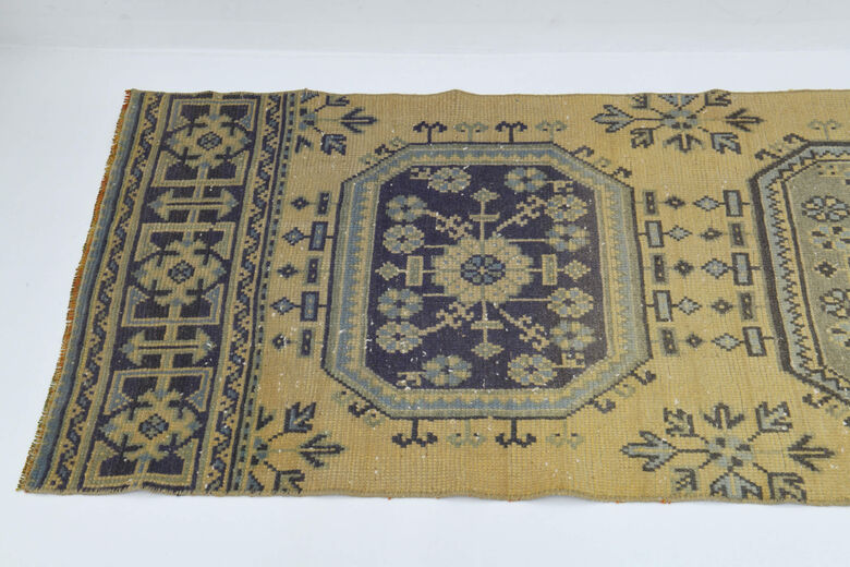 Floral Anatolian Runner Rug