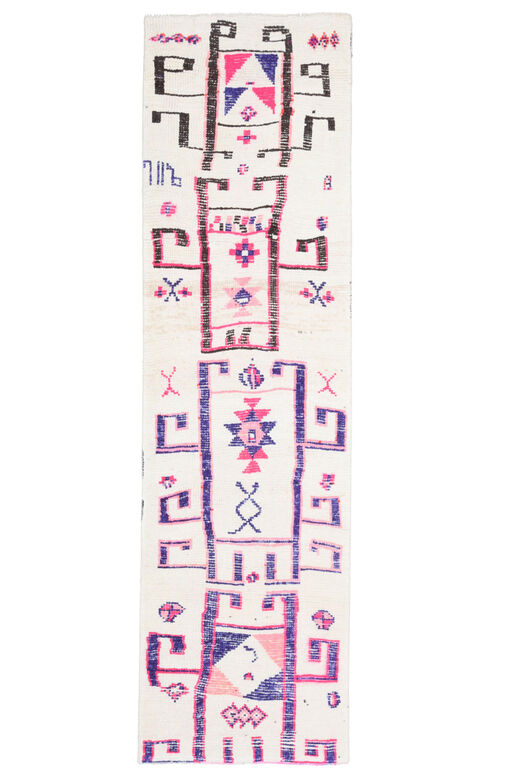 Bohemian Vintage Hand-Knotted Runner