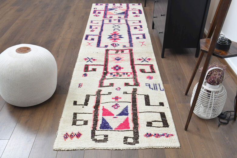 Bohemian Vintage Hand-Knotted Runner