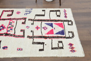 Bohemian Vintage Hand-Knotted Runner - Thumbnail