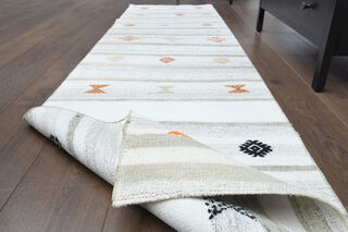 Turkish Kilim Runner Rug - Thumbnail