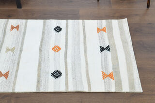 Turkish Kilim Runner Rug - Thumbnail