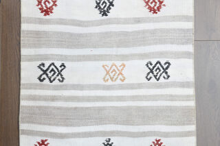 Turkish Kilim Runner Rug - Thumbnail