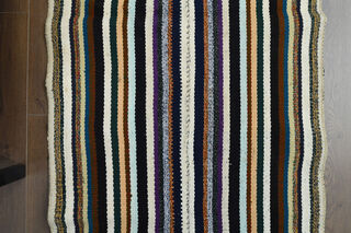 Kilim Vintage Runner Rug - Thumbnail