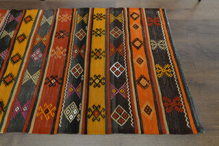 Turkish Vintage Runner Rug - Thumbnail