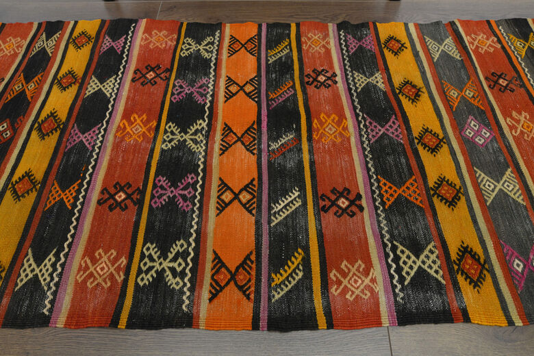 Turkish Vintage Runner Rug