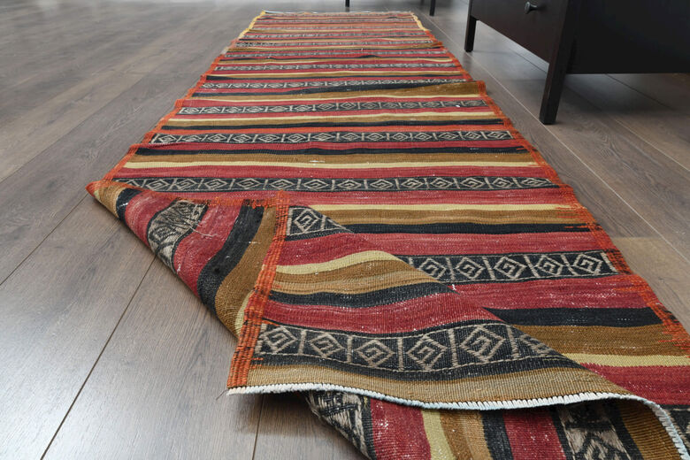 Turkish Vintage Runner Rug