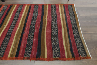 Turkish Vintage Runner Rug - Thumbnail