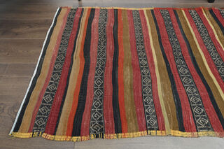 Turkish Vintage Runner Rug - Thumbnail