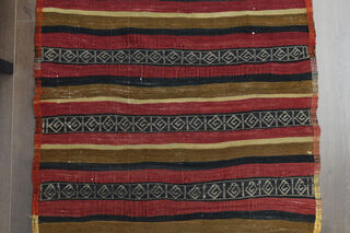 Turkish Vintage Runner Rug - Thumbnail