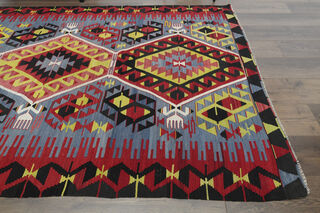 Turkish Vintage Runner Rug - Thumbnail