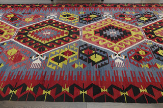 Turkish Vintage Runner Rug - Thumbnail