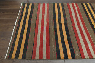 Turkish Vintage Runner Rug - Thumbnail