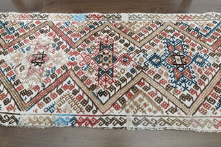 Turkish Vintage Runner Rug - Thumbnail