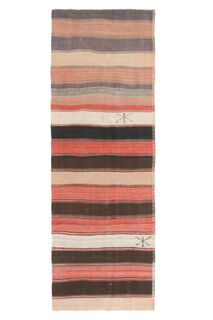 Turkish Vintage Runner Rug - Thumbnail