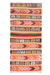 Turkish Vintage Runner Rug - Thumbnail