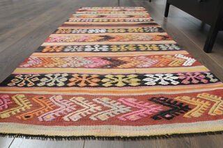 Turkish Vintage Runner Rug - Thumbnail