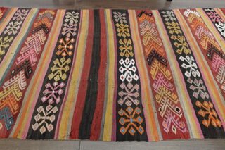 Turkish Vintage Runner Rug - Thumbnail