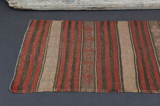 Turkish Vintage Runner Rug - Thumbnail