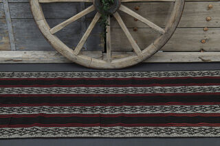 Turkish Vintage Runner Rug - Thumbnail