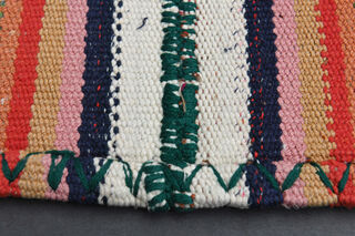 Striped Rainbow Kilim - Thumbnail