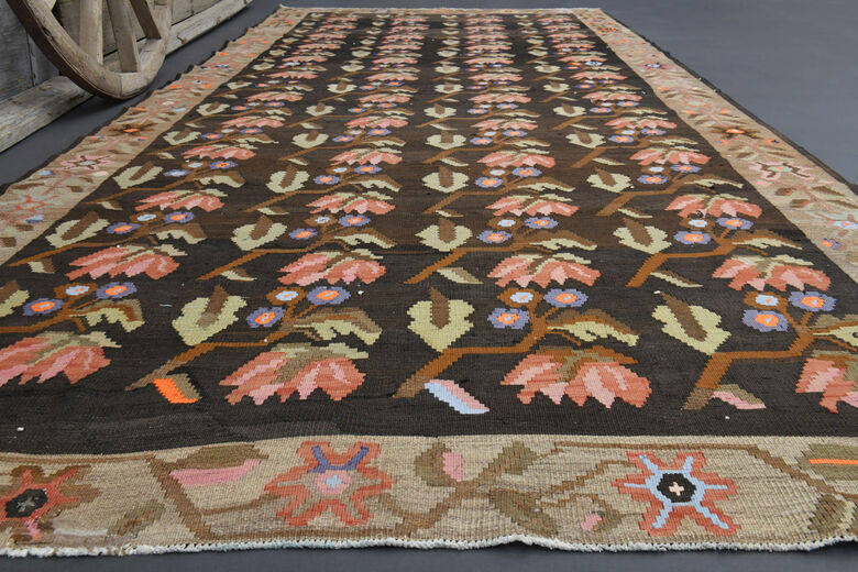 Ethnic Anatolian Kilim Runner