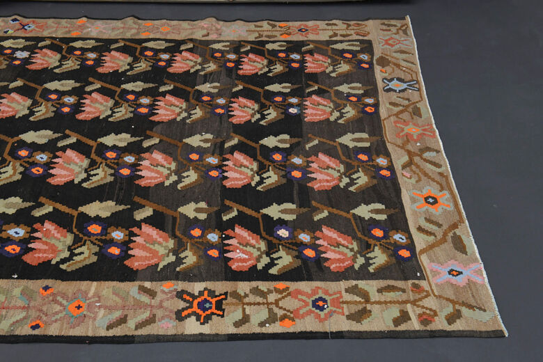 Ethnic Anatolian Kilim Runner