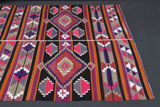 Turkish Vintage Runner Rug - Thumbnail