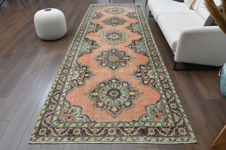 Turkish Vintage Runner Rug