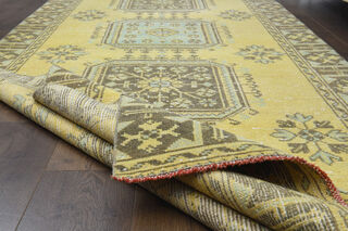 Turkish Vintage Runner Rug - Thumbnail