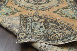 Turkish Vintage Oriental Runner - Thumbnail