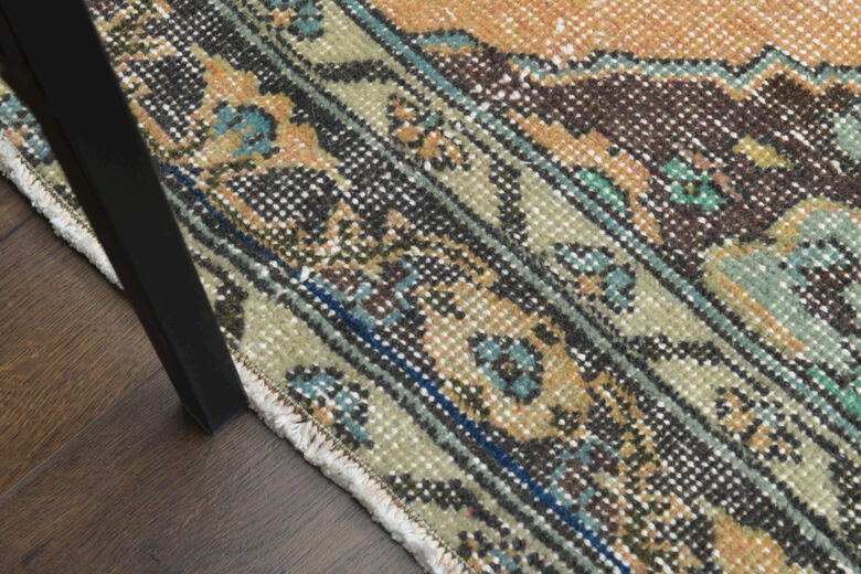 Turkish Vintage Oriental Anatolian Runner