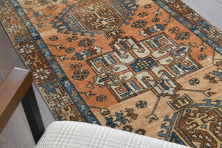 Turkish Vintage Runner Rug - Thumbnail