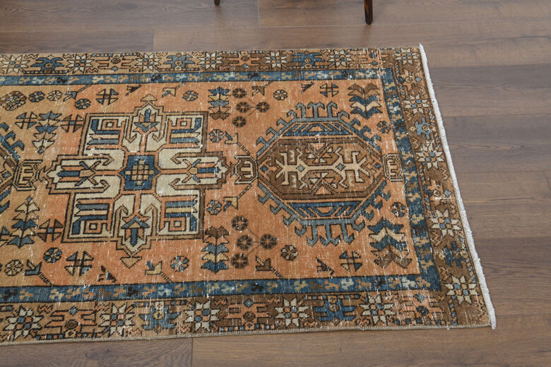 Turkish Vintage Anatolian Runner Rug