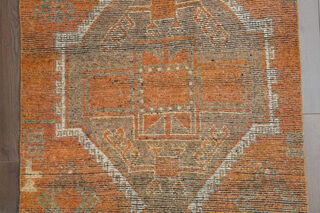 Turkish Vintage Runner Rug - Thumbnail