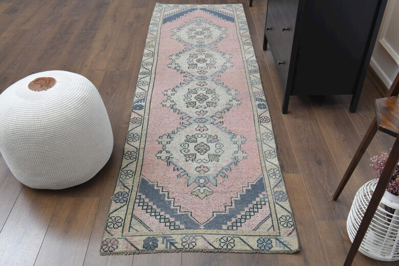 Turkish Vintage Runner Rug