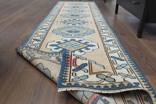 Turkish Vintage Runner Rug - Thumbnail