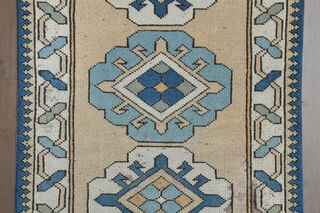 Turkish Vintage Runner Rug - Thumbnail