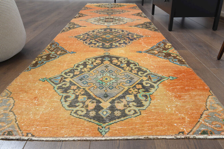 Turkish Vintage Runner Rug