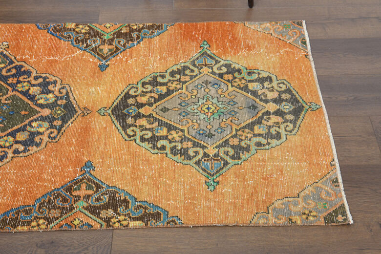 Turkish Vintage Runner Rug