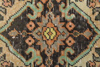 Turkish Vintage Runner Rug - Thumbnail